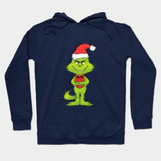 Grinch Cartoon Full of Christmas Cheer Hoodie